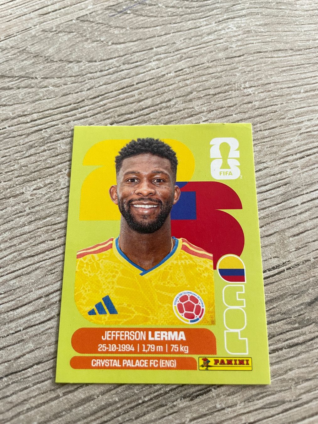 Panini Carte collezionabili: Panini Sticker - Jefferson Lerma – Usato da Neftenbach venduto da Justine76