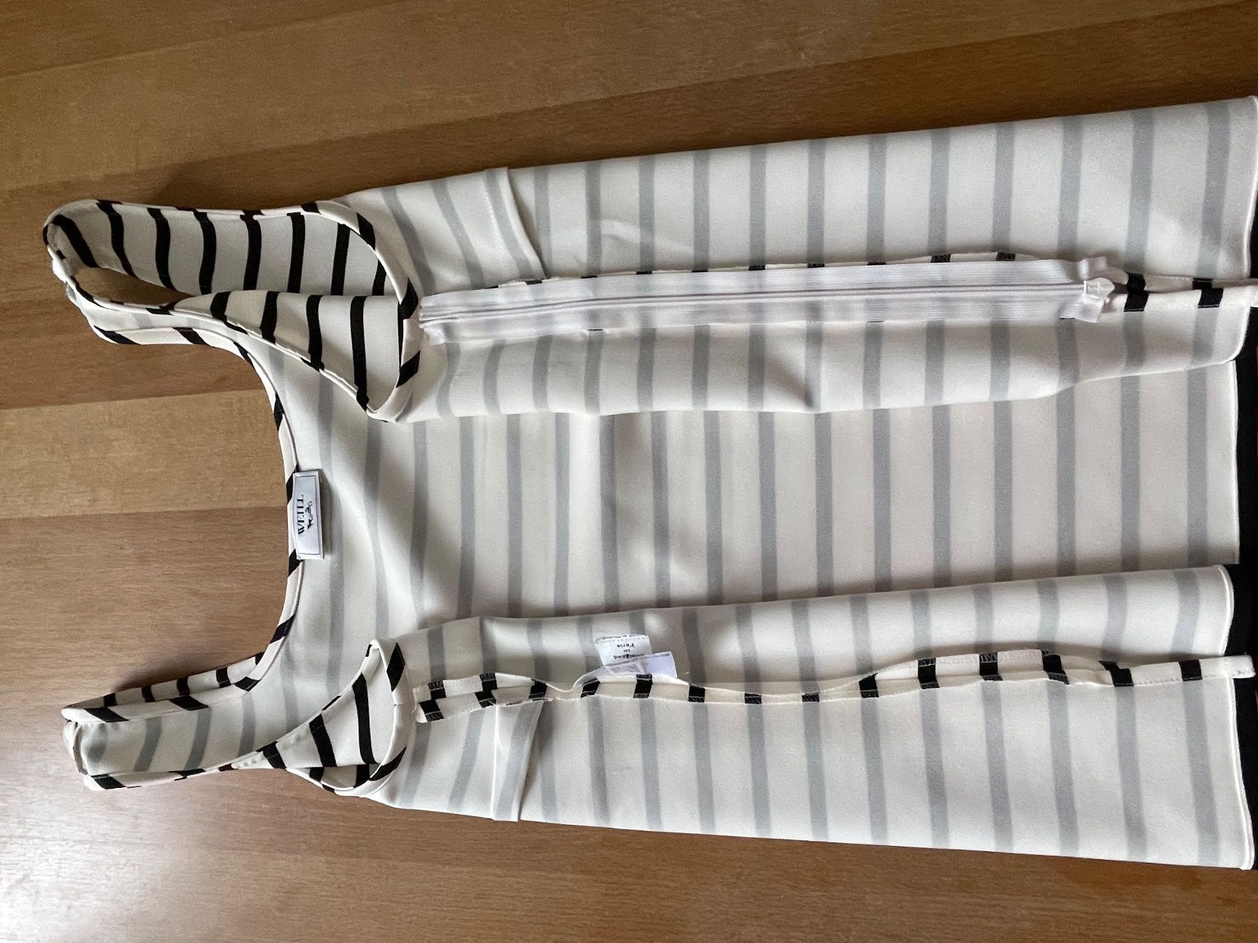 Top: WEILL Paris Sommertop gestreift, Gr.42 – Usato da Meggen venduto da tulipe21 6
