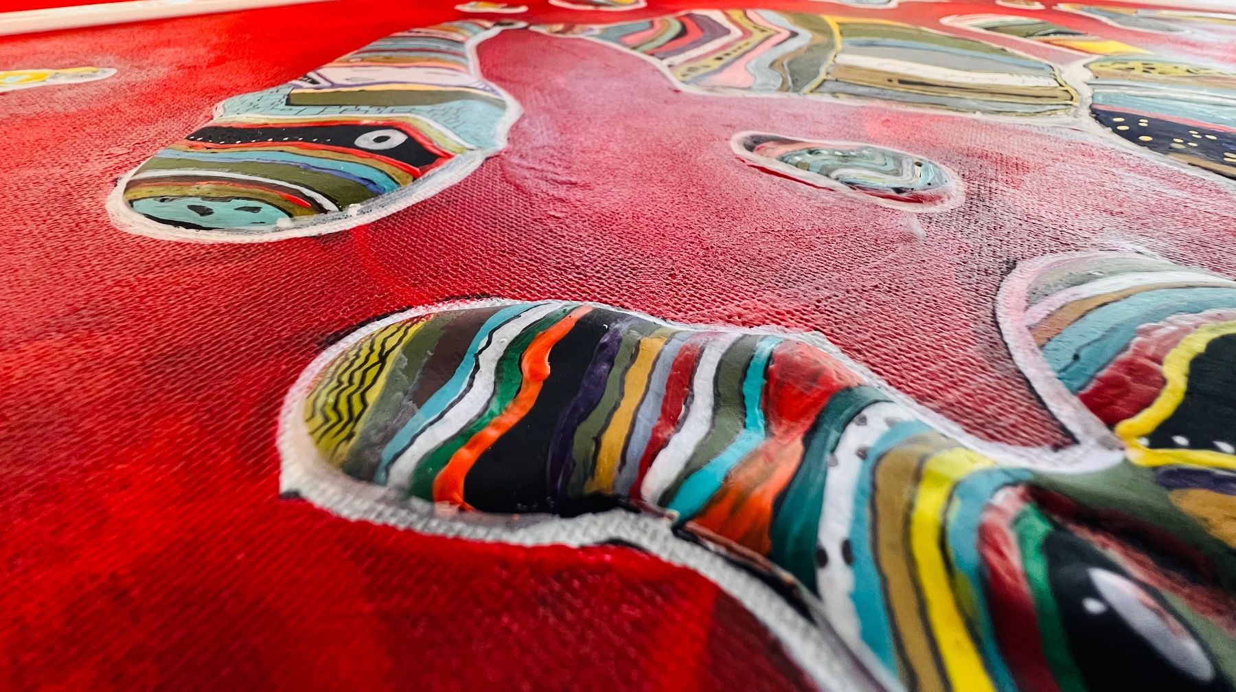 Gemälde: “The Bean  Monsters ” 50x40 cm – Neu und originalverpackt aus Kreuzlingen von eszanza 5