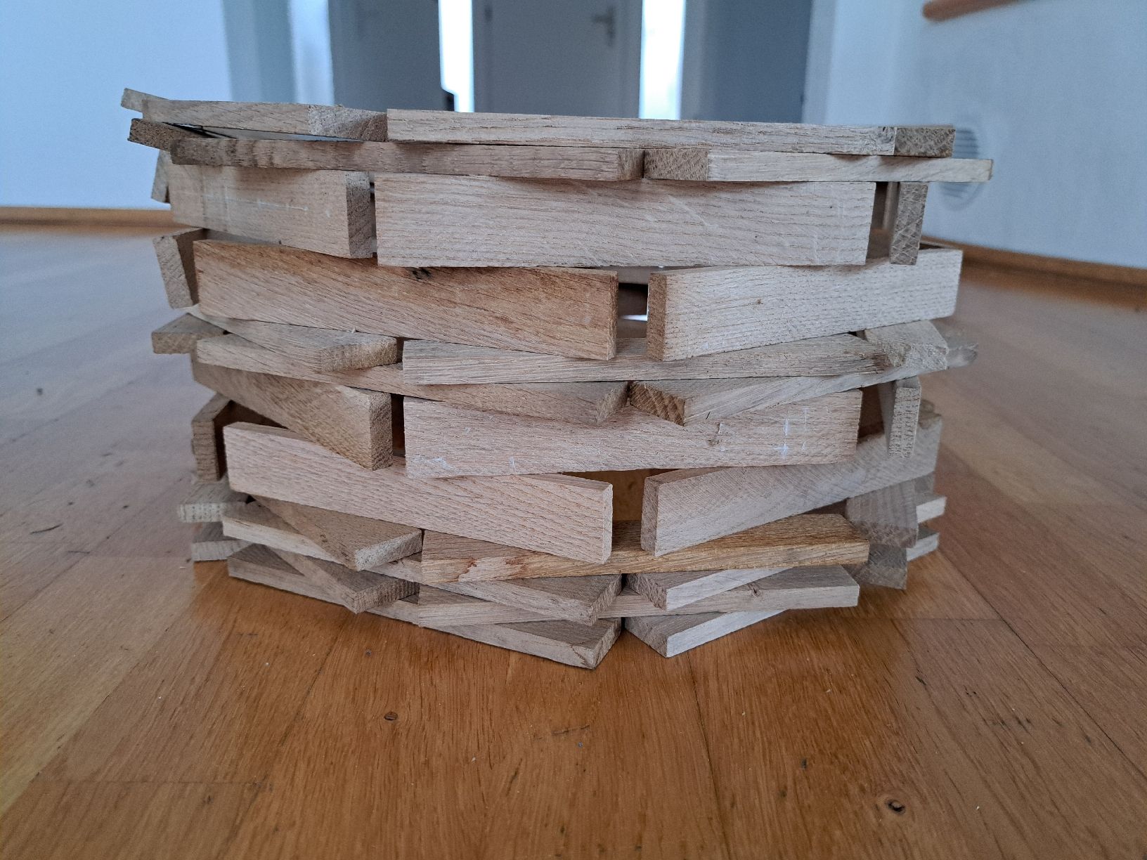 Spiele: Holzbausteine Wackelturm Jenga aus Eiche – Gebraucht aus Uznach von gartenri 2