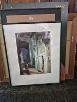 Quadro con cornice, Motivo architettura antica Italia