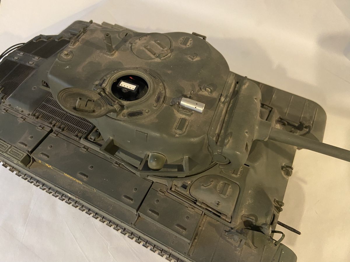 Tamiya Modellismo RC: RC Panzer M26 Pershing  1:16, Tamiya mit Battle System – Usato da Zofingen venduto da melifedi 2