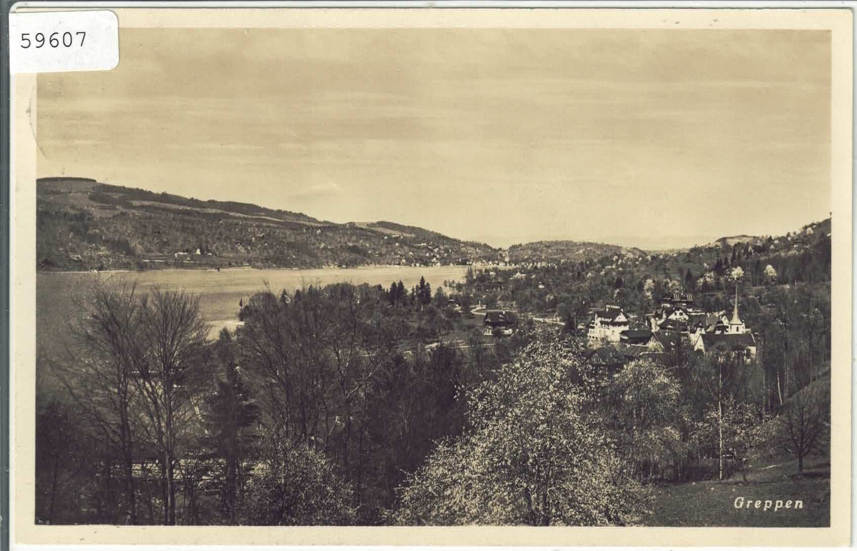 Cartoline postali: Greppen - Generalansicht – Usato da Ettingen venduto da Kartenplanet
