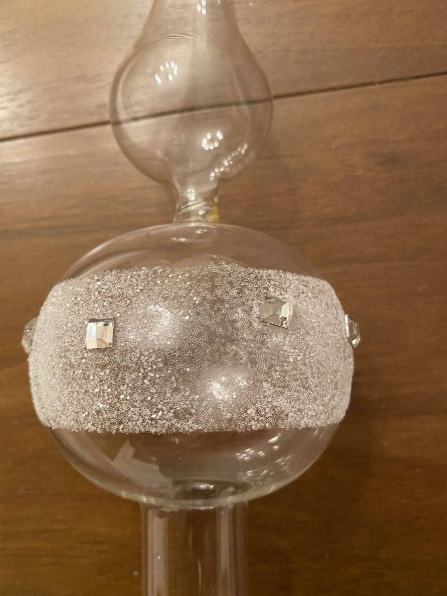 Tutte le decorazioni: Christbaumspitze / Weihnachtsbaumspitze Glas – Usato da Dietlikon venduto da sepiwaku 2