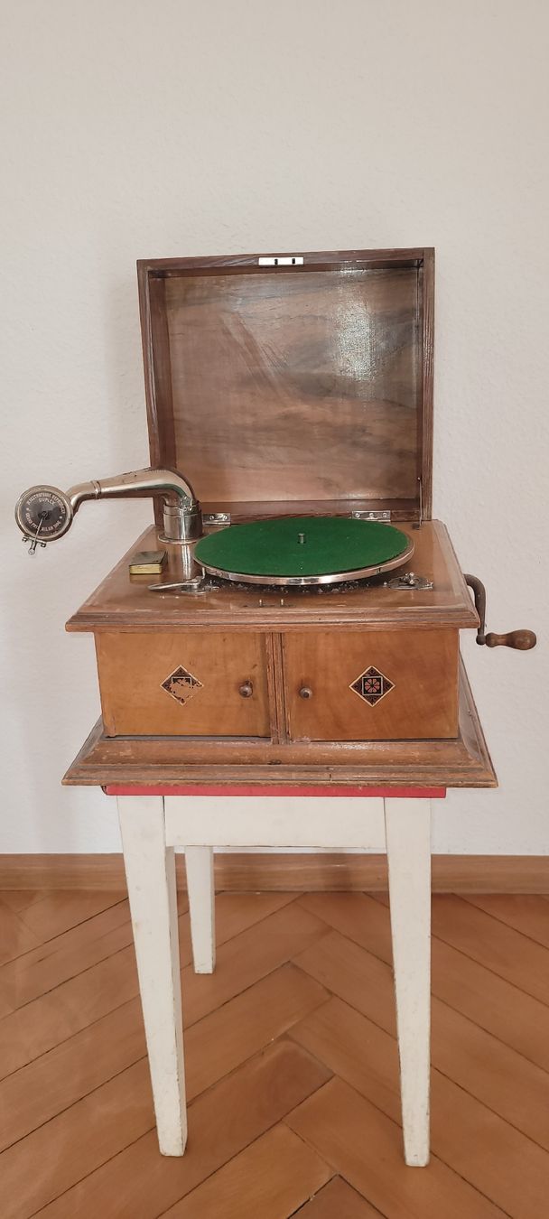 Giradischi: Ancien gramophone Duplex de1906 – Difettoso da Rocourt venduto da PapyCH