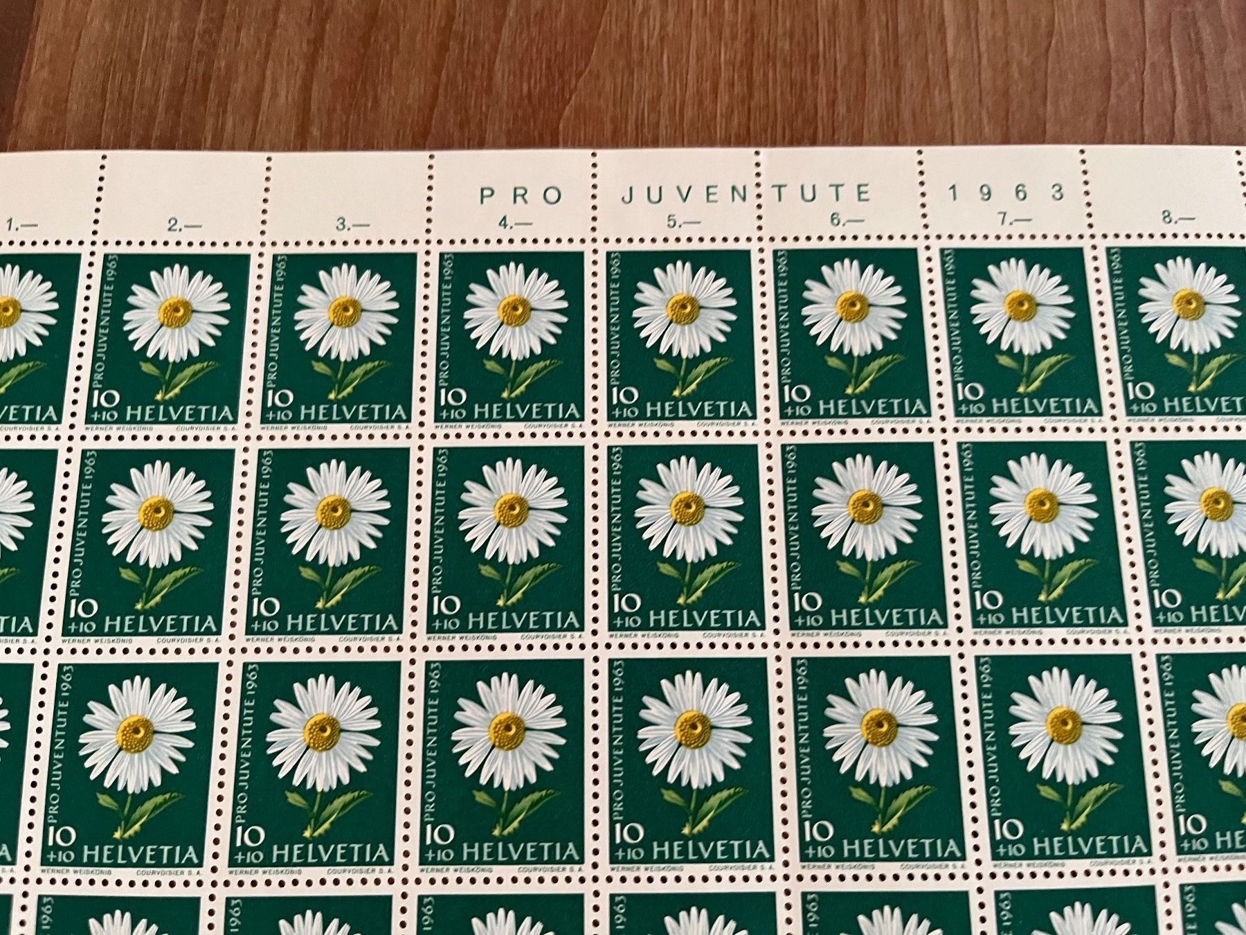 Tutti i francobolli: Pro Juventute Briefmarken postfrisch 1963** kpl – Nuovo (secondo la descrizione) da Zürich venduto da Wubayrot 3