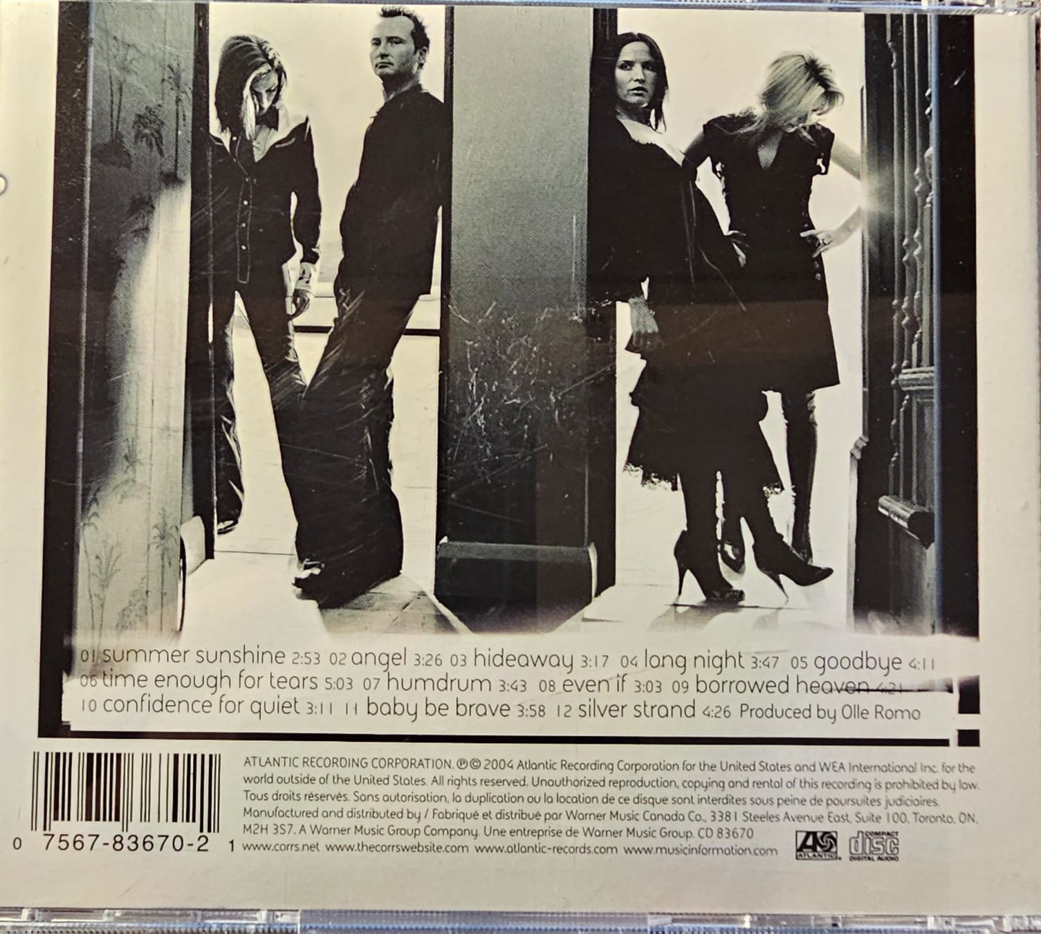 CDs: The Corrs – Borrowed Heaven – Gebraucht aus Wahlen b. Laufen von Cg10 1