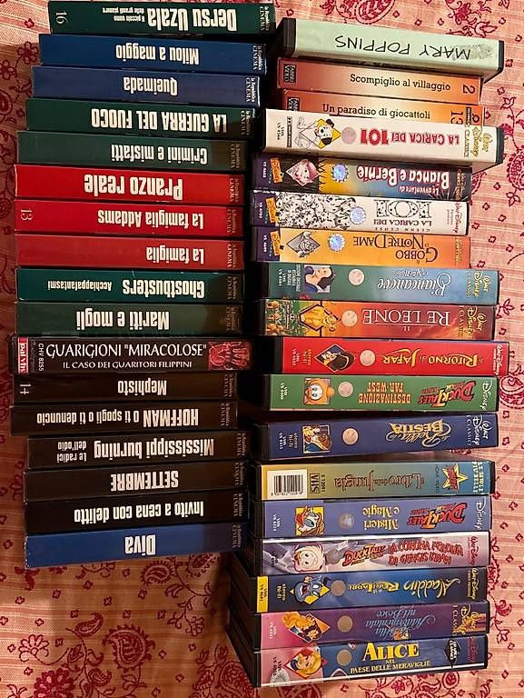 Tutti i VHS: VHS CARTONI ANIMATI + VARIA – Usato da Canobbio venduto da Kiki.Kiki