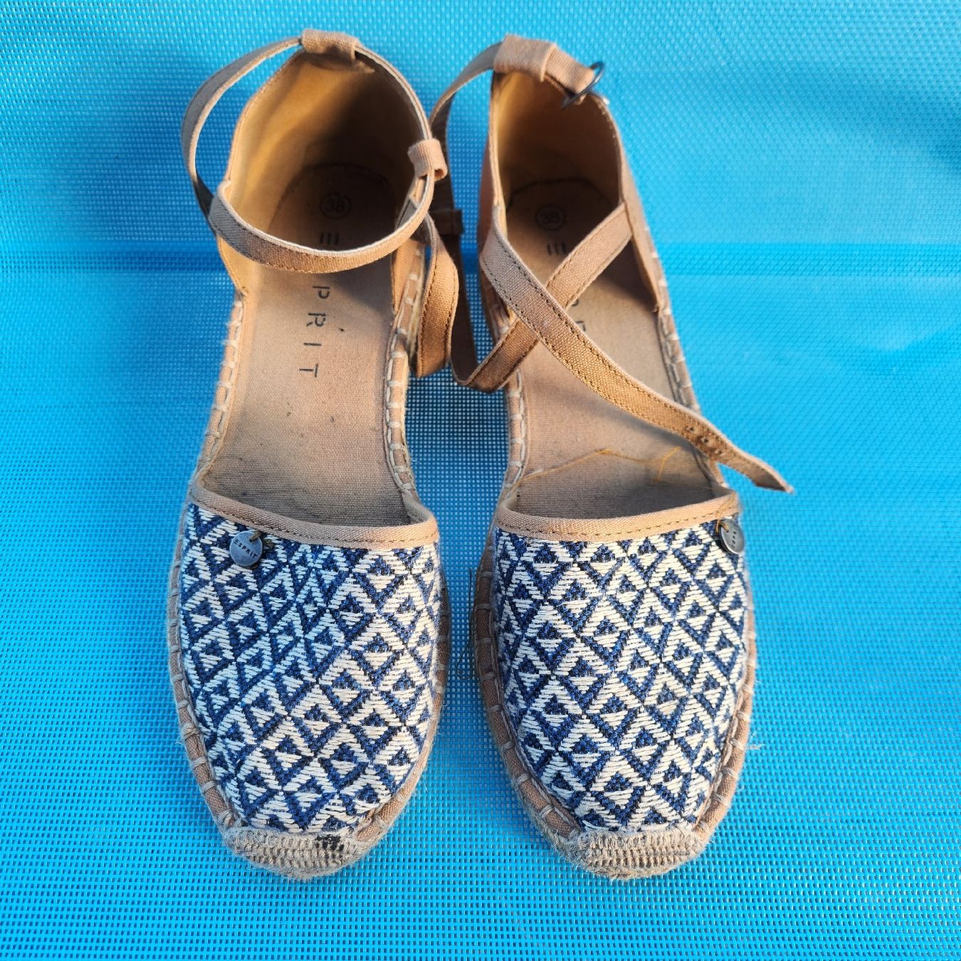 Damenschuhe: Espandrilles, Gr.38 – Gebraucht aus Forch von ang_bhq6