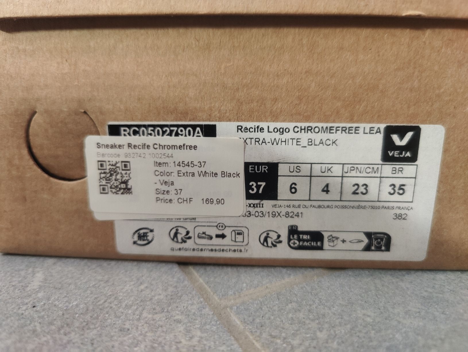 Veja Herrenschuhe: Veja Recife 37 Velcro – Neu (gemäss Beschreibung) aus Zürich von mariafe 3
