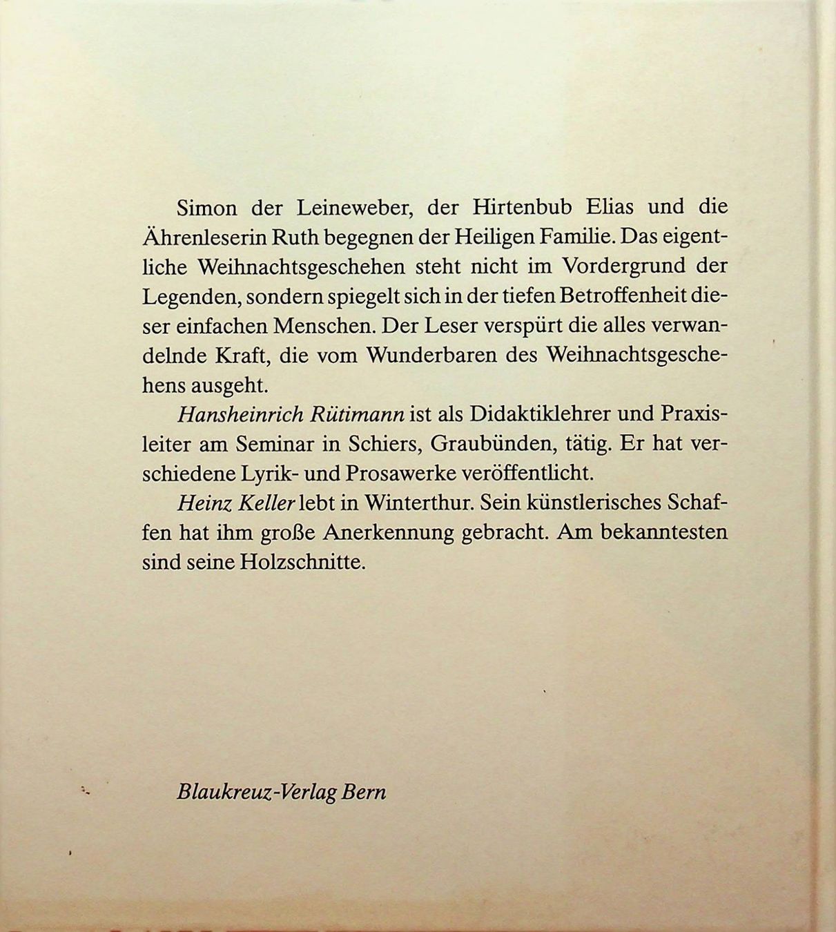 Libri: H. Rütimann Simon der Leineweber Weihnachtslegenden – Usato da Reitnau venduto da Zaomir 1