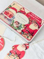Tolle Geschenkanhänger in Blechbox Weihnachten