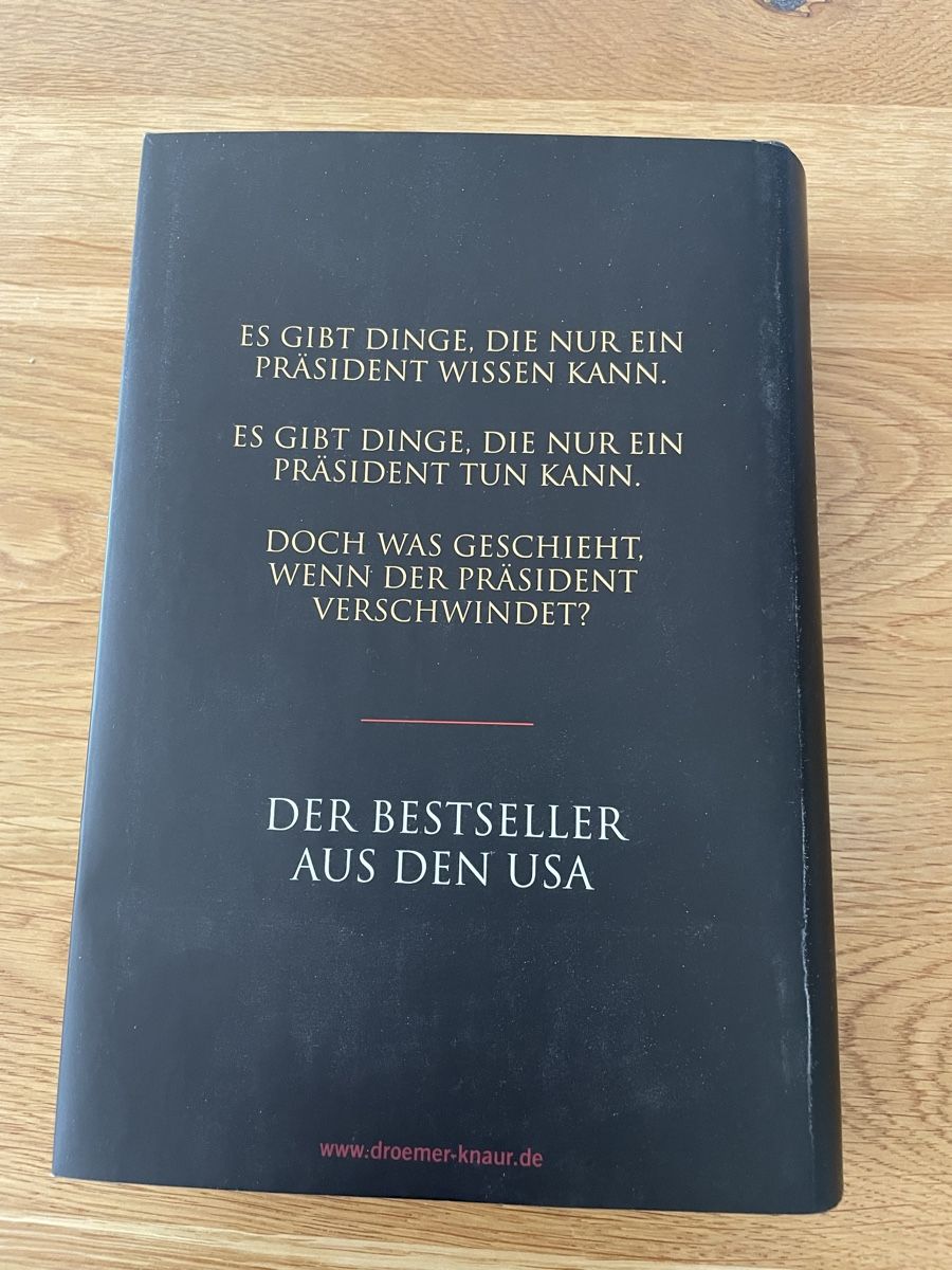 Libri: Bill Clinton & James Patterson: The President is Missing – Nuovo (secondo la descrizione) da Burgdorf venduto da Vespa12 1