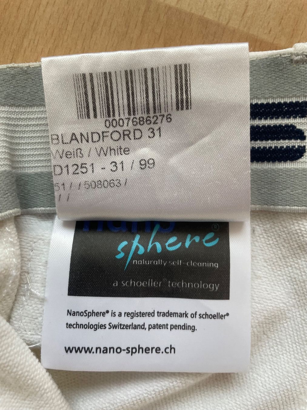Pantalons: GS Reithose "Nano-Sphere" weiss Gr.76 – D'occasion à Wiedlisbach par Lusco 3