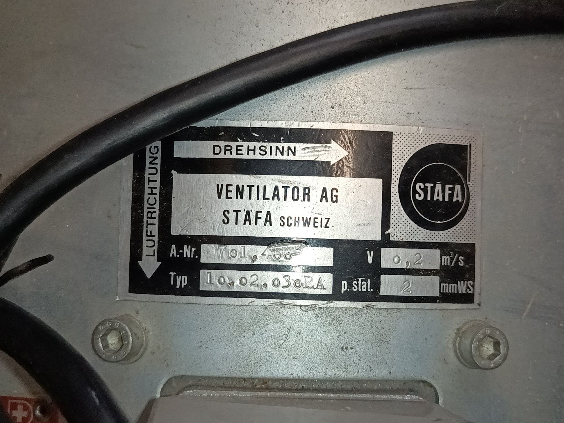 Ventilateurs: RohrventilatorStäfa KSL 300-2 – D'occasion à Rüti ZH par C_STYLE 2