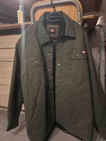 Veste chemise Dickies kaki état comme neuf