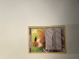 Pokemon Evoli Karte Basis gut erhalten 10/10