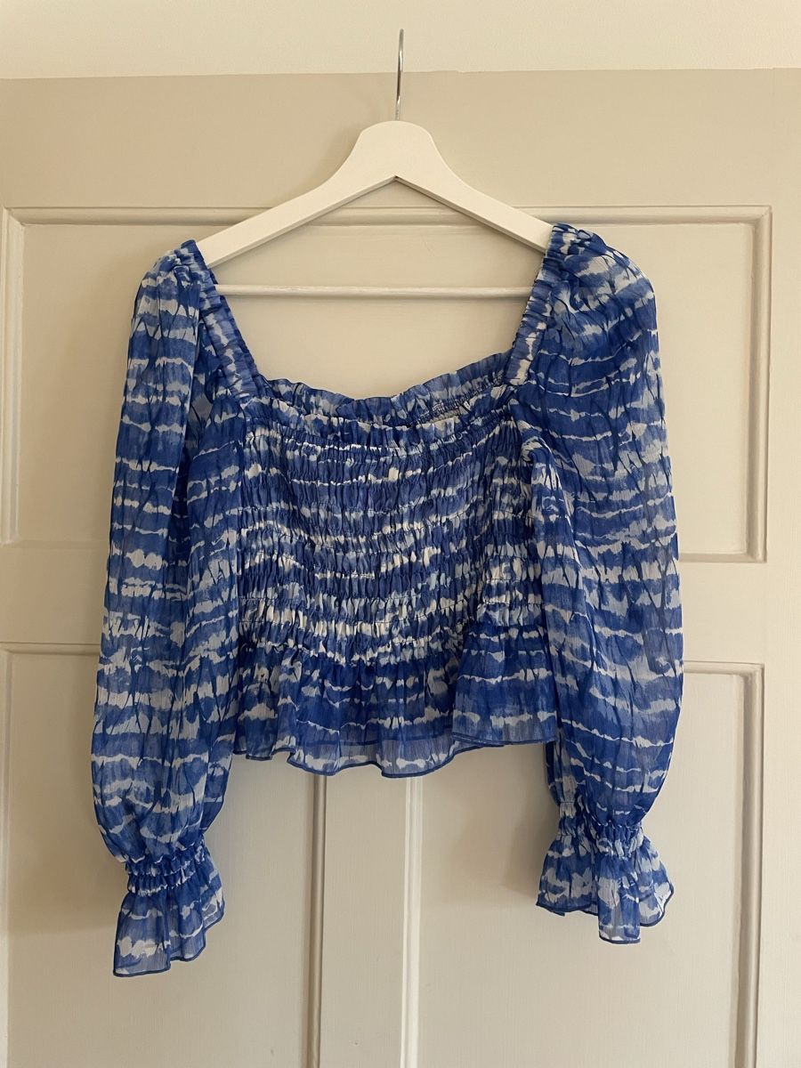 Zara Top: Zara Sommer Top Tie-Dye Gr. S – Usato da Zürich venduto da katidust