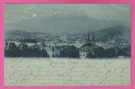 Gruss aus Luzern gel 1898