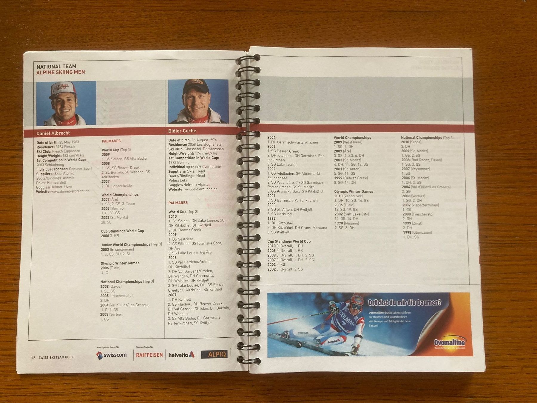 Libri: Swiss-Ski Team Guide 2010/11 – Usato da Lovens venduto da Traktor69 1