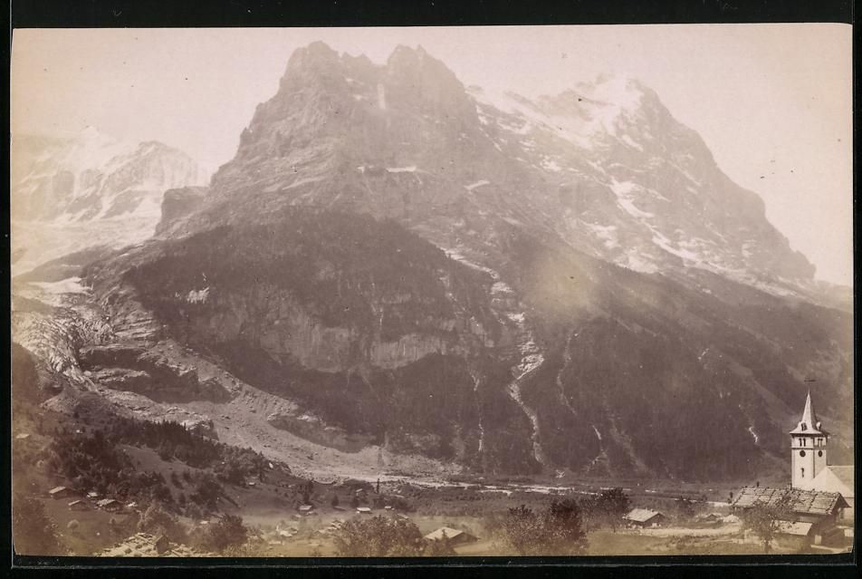 Fotografie &  Plakate: Fotografie Grindelwald, Teilansicht mit  – Gebraucht aus Berlin von bartko-reher