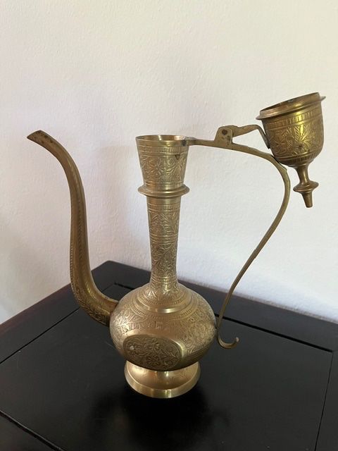 Alle Dekorationen: Orientalische Messing Kanne – Gebraucht aus Lohn-Ammannsegg von nad_nzl8 1