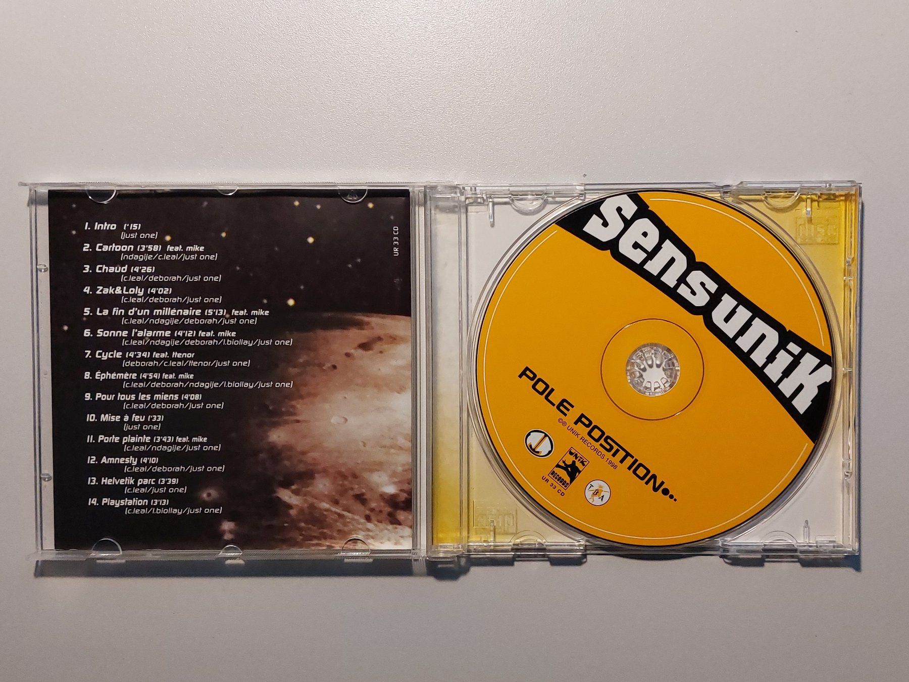 CD: CD SENS UNIK - Pole Position (1998) – Usato da Rickenbach ZH venduto da Pabag 2