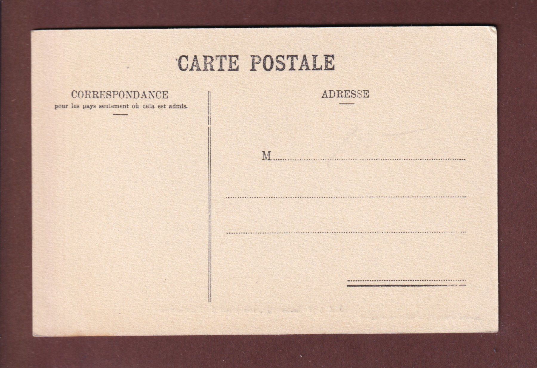 Cartes postales: LAUSANNE vu de Montbenon - 1907 – D'occasion à Pully par nicecards 1