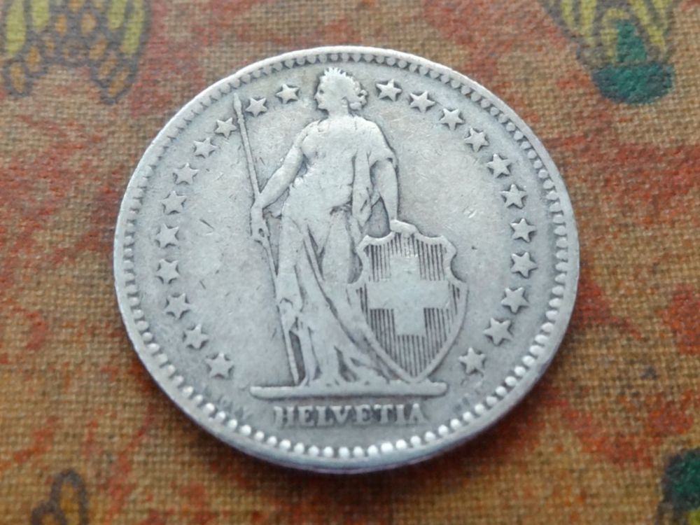 Tutti le monete: 2 Fr. 1894  (B) – Usato da Romanel-sur-Lausanne venduto da Swift13 1