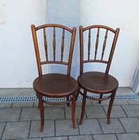 2 Original  Antike Stühle von Fischel um dem 1920er