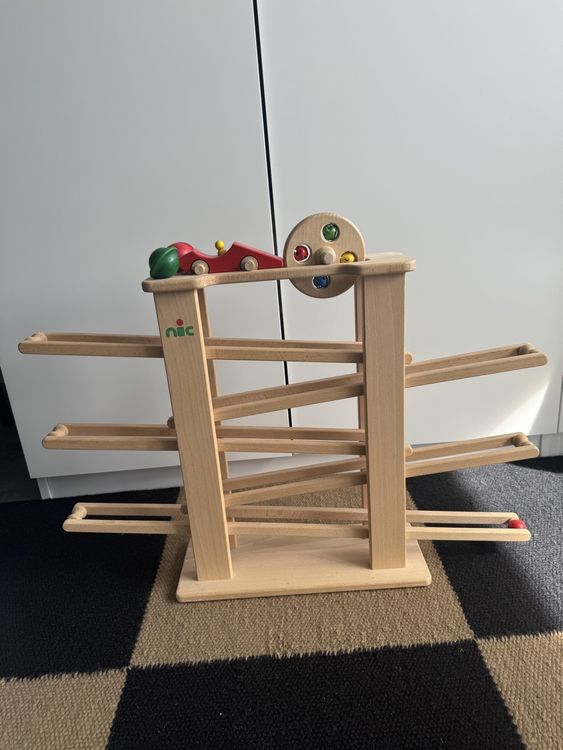 Pista Per Biglie NIC Multibahn | Campana Puleggia A Sfera - Gioco Bambini - 3