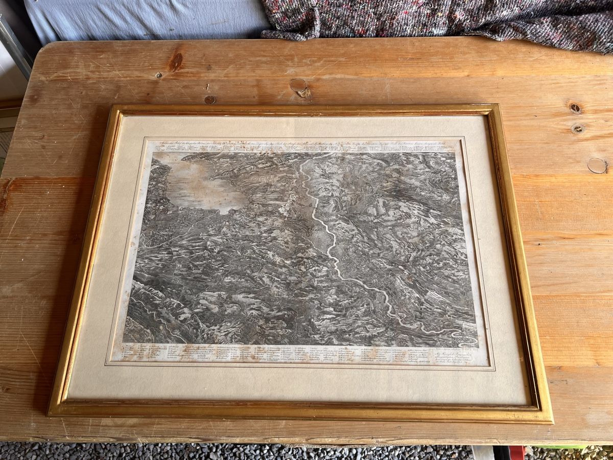 Foto & Immagini: Antike Karte /Bild (27) – Usato da Glattfelden venduto da maa_qcj8