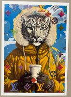 Death: Vuitton Snow Tiger, POP Art, signiert 6/100