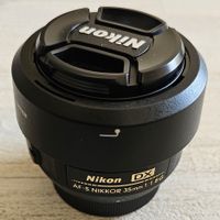 Objectif Nikon AF-S DX NIKKOR 35mm f/1.8G.