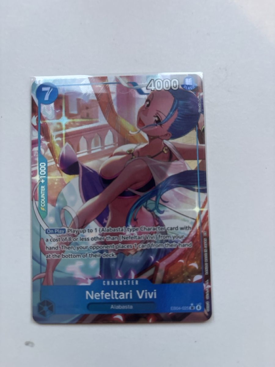 Bandai Sammelbilder & Trading cards: One Piece - Nefertari Vivi EB04-025 - SR AA – Neu und originalverpackt aus steinhausen von pat_nc2x