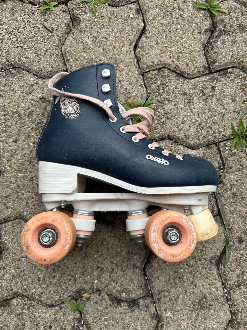 Decathlon Inline-Skating & Rollschuhe: Rollschuhe Gr. 35 (blau) – Gebraucht aus Schwerzenbach von Herbstzauber 2