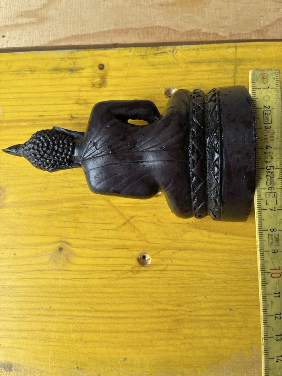 Statuette: Statue Bouddha résine noire,   – Usato da Lully FR venduto da myr_pzt8 3