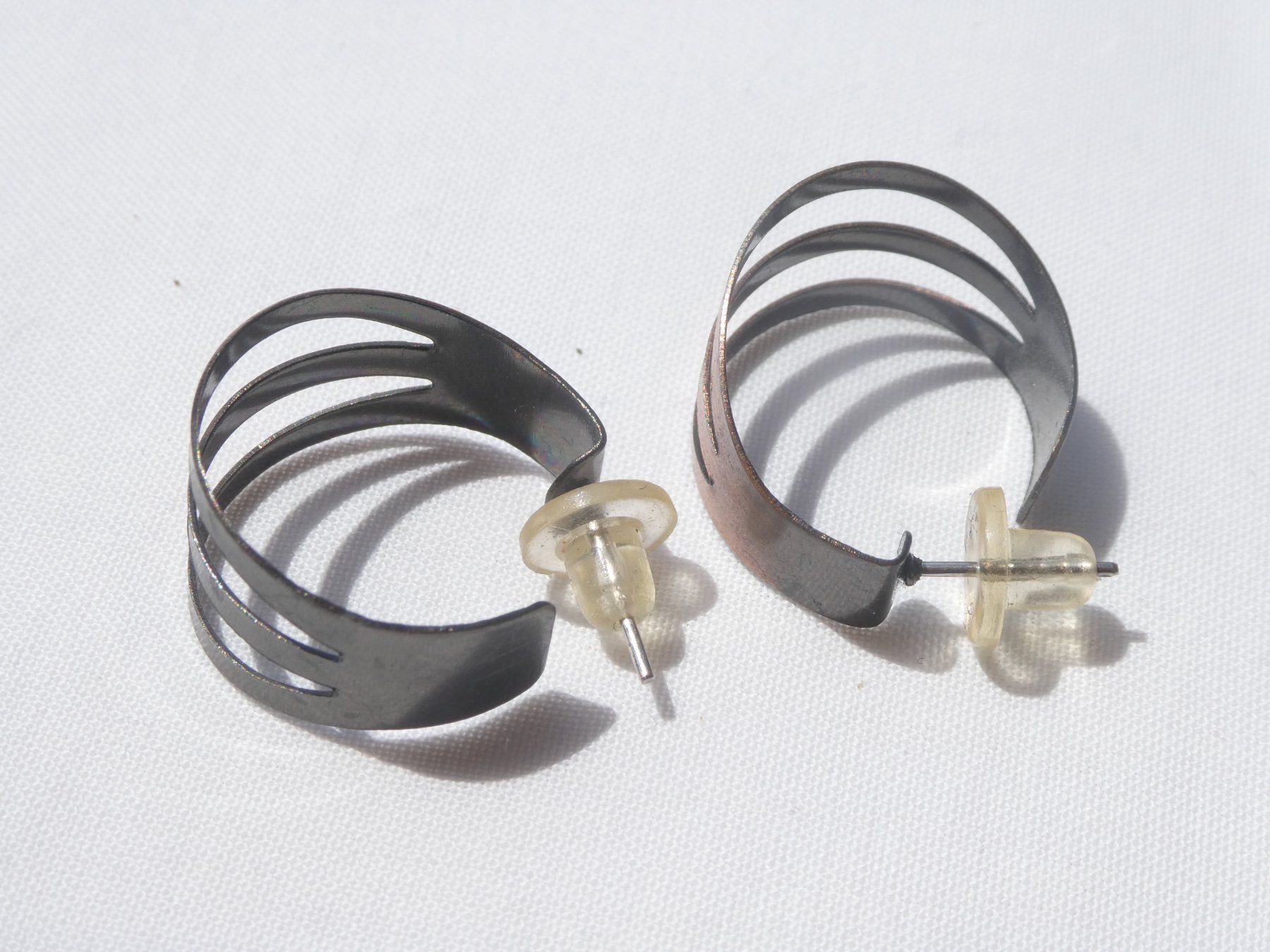 Orecchini pendenti & Orecchini a lobo: Grosse Vintage Ohrstecker, Modeschmuck – Usato da Gattikon venduto da kaandooh 2