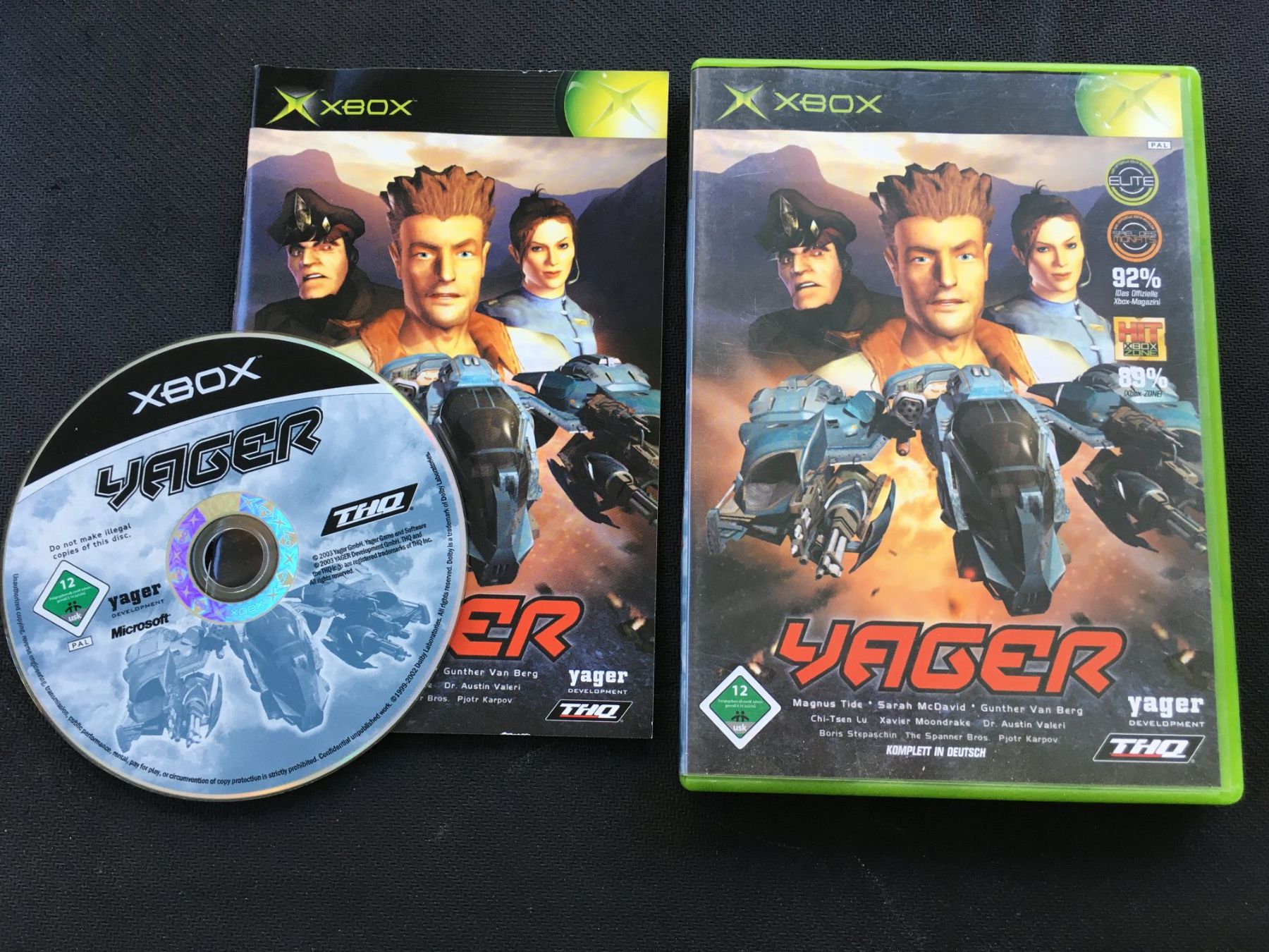 Microsoft Giochi: Yager - Xbox – Usato da St.Gallen venduto da sjosjo