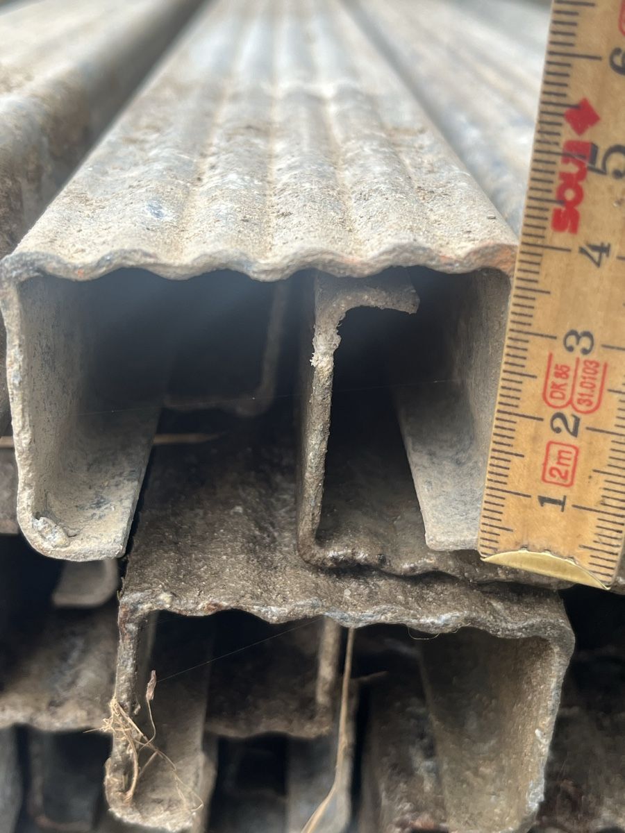 Recinzioni: Stahlpfähle Voest 60/40/275S – Usato da Ramsen venduto da Ryserwein 3
