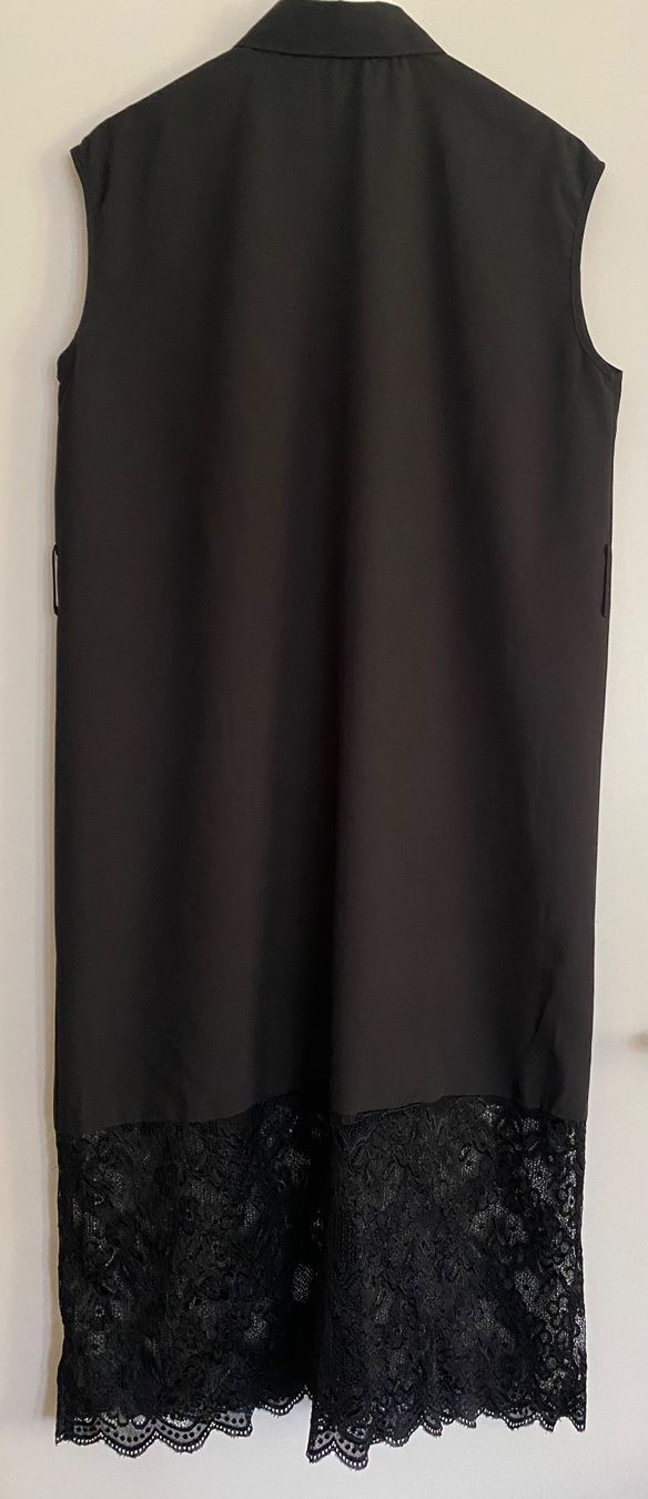 Kleider: Kleid in Schwarz mit Spitzendetail, Gr. XL – Neu (gemäss Beschreibung) aus Zürich von Maria2021 2