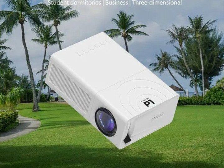 Proiettori: ANDROID IOS FULL HD PROJECTEUR COMPACT PORTABLE+TELECOMMANDE – Nuovo e nell'imballaggio originale da Servion venduto da josephine22