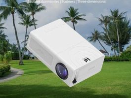 ANDROID IOS FULL HD PROJECTEUR COMPACT PORTABLE+TELECOMMANDE