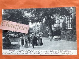 Interlaken Höheweg 1905 gelaufen 👍