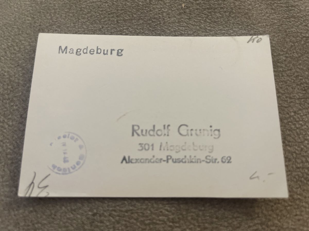 Foto & Immagini: Foto 9.5x6.5cm Tram Magdeburg – Usato da Elsau venduto da isidobrany09 1