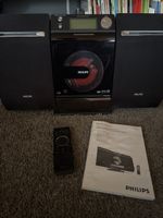 Philips MCM277/12 - Micro chaîne Hi-Fi CD/MP3 + télécommande