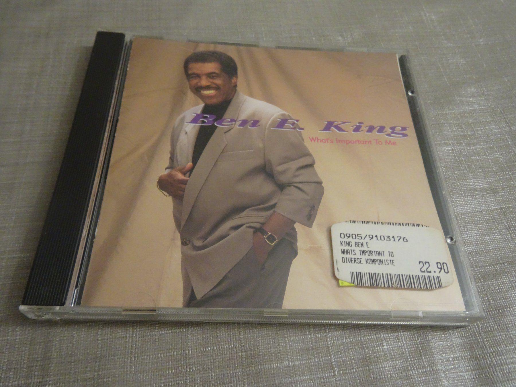 CD: Ben E. King - What's Important to Me - CD – Usato da Olten venduto da Disc-Ausverkauf