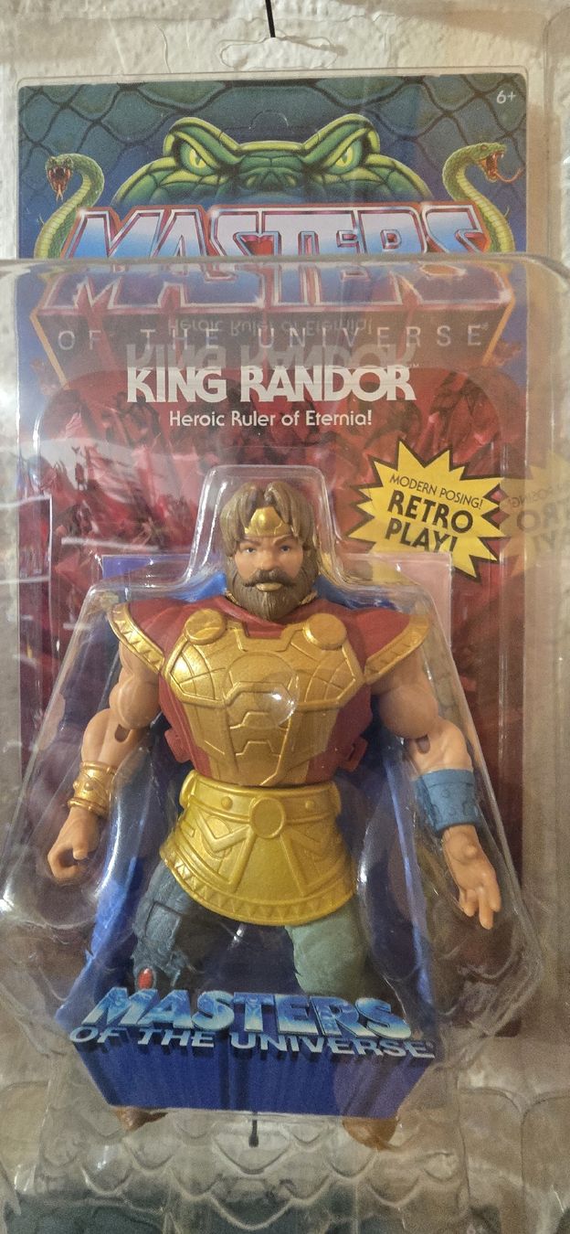 Masters of the Universe Statuette: Masters of the Universe King Randor – Nuovo e nell'imballaggio originale da Rüti ZH venduto da rolinator2000
