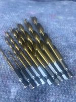 Spiralbohrset TiN-beschichtet mit HEX aufnahme