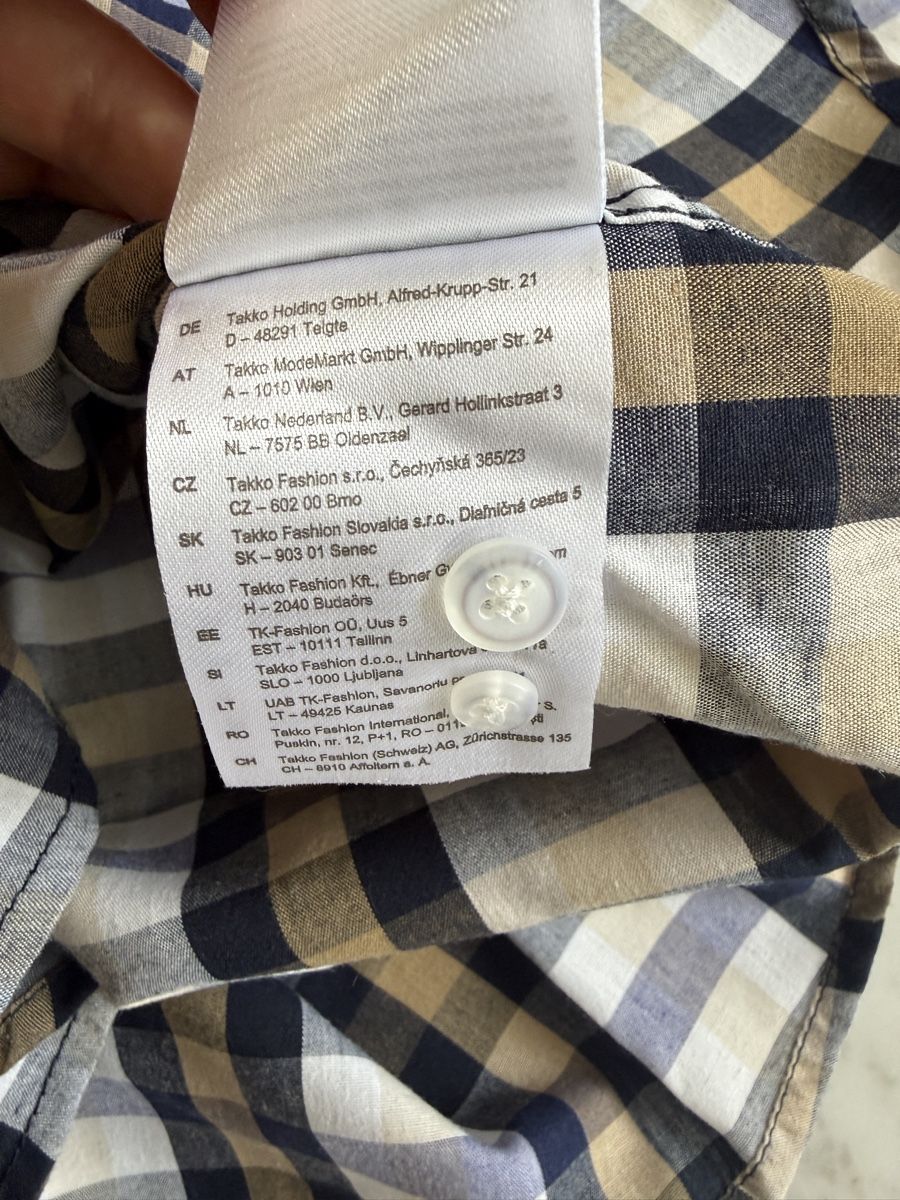 Camicie: Jean Pascale Hemd Gr. L, Herren, Karomuster – Usato da Seewen SO venduto da HappyHappyHappy 3